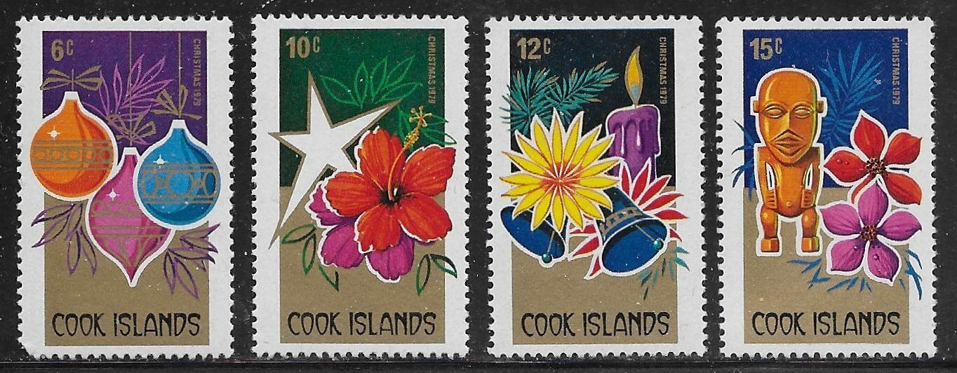 Cook Islands Scott #'s 537 - 540 Mnh