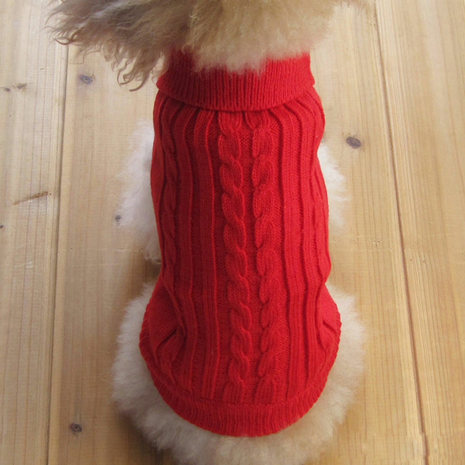 Dog  Pet Clothes Winter Sweater Knitwear Puppy Clothing Warm Size: Xxs--xl