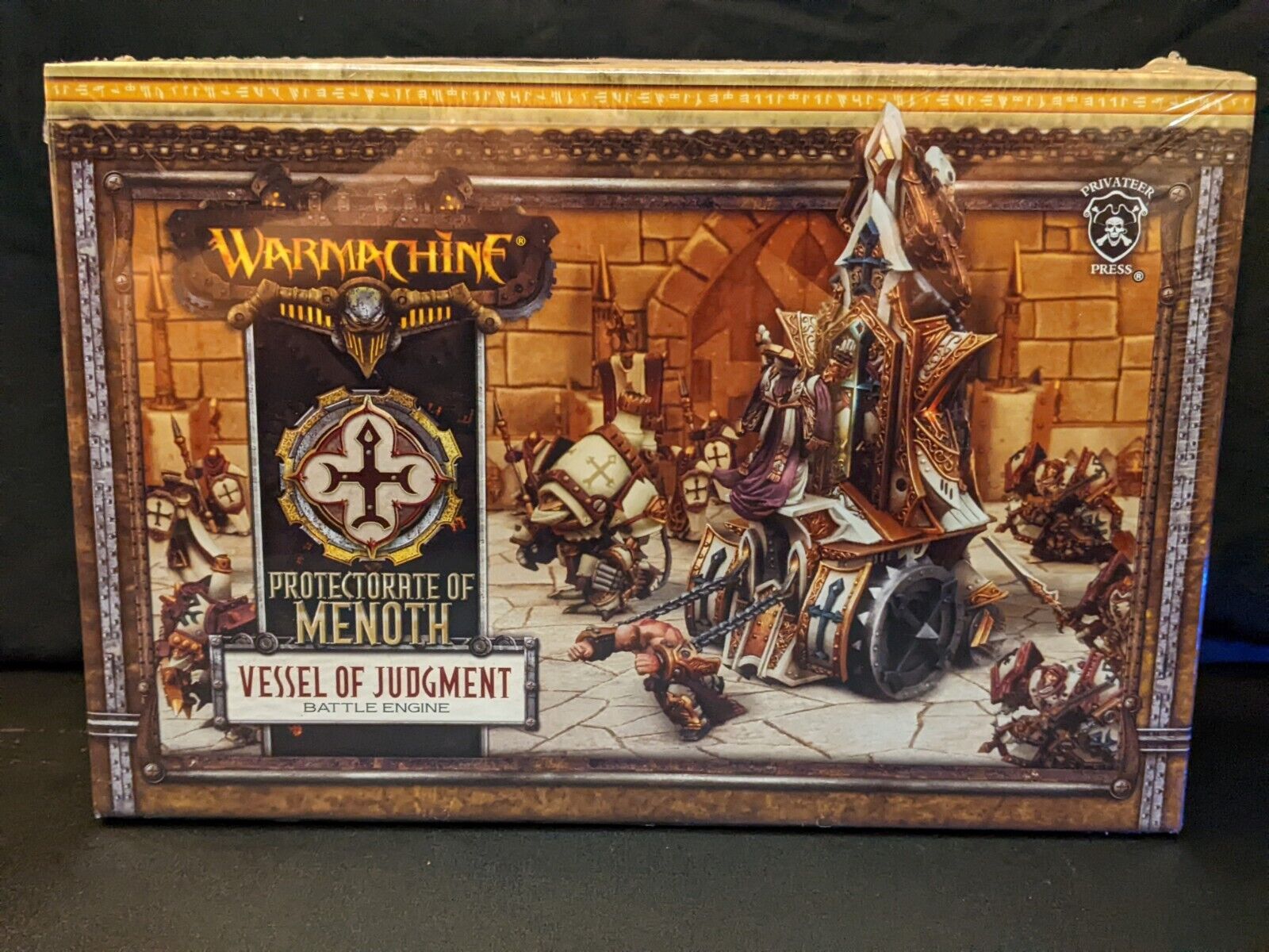Protectorate Of Menoth Vessel Of Judgement Box Sealed Warmachine Privateer Press
