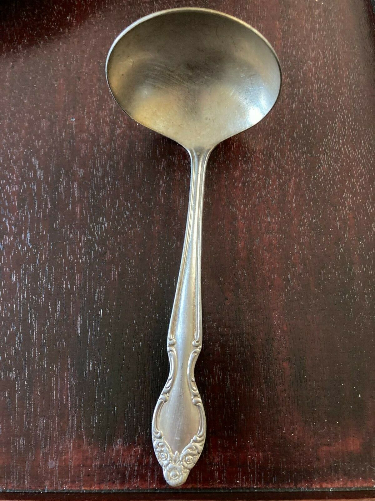Vintage WM ROGERS AA  IS Silver Plated gravy Spoon / Ladel 6