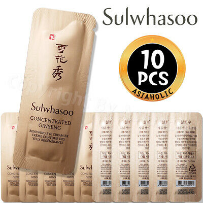Sulwhasoo Concentrated Ginseng Renewing Eye Cream Ex 1ml X 10pcs (10ml) Newist