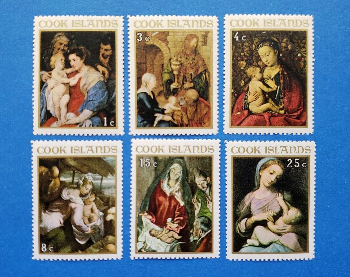 Cook Islands Stamps, Scott 227-232 Complete Set Mnh