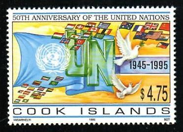 Cook Islands Stamp - Un, 50th Anniversary Stamp - Nh
