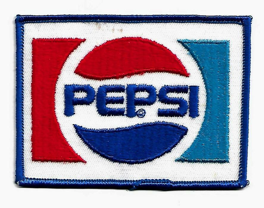 Pepsi Uniform Or Shirt Patch   3 7/8" X 2 7/8"