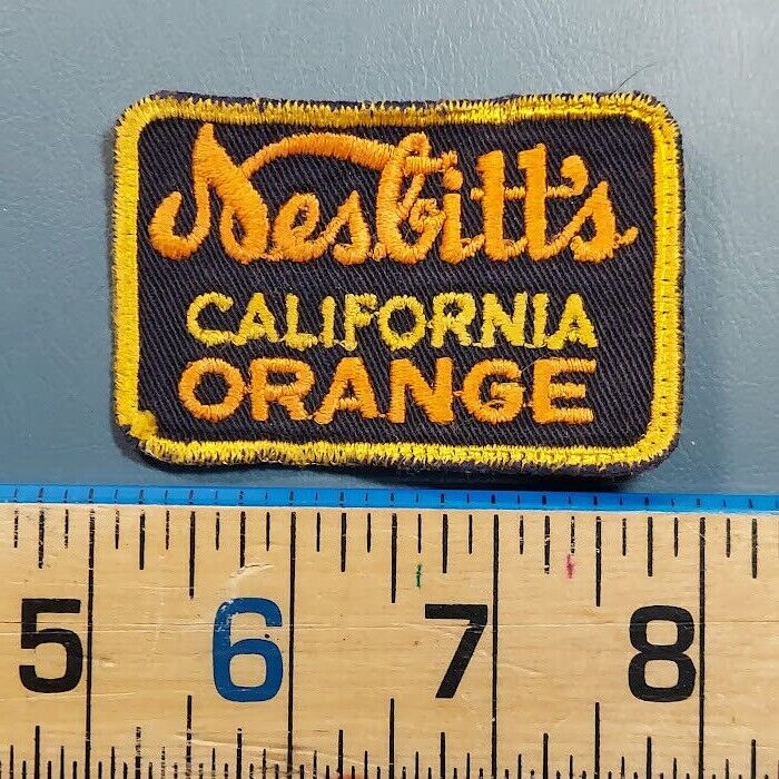 Nesbitt's California Orange Soda Vintage Advertising Cloth Patch